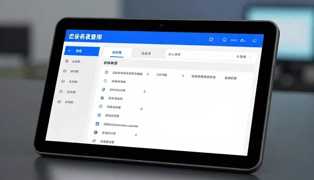 核对清单:企业名录查询服务的数据处理要点